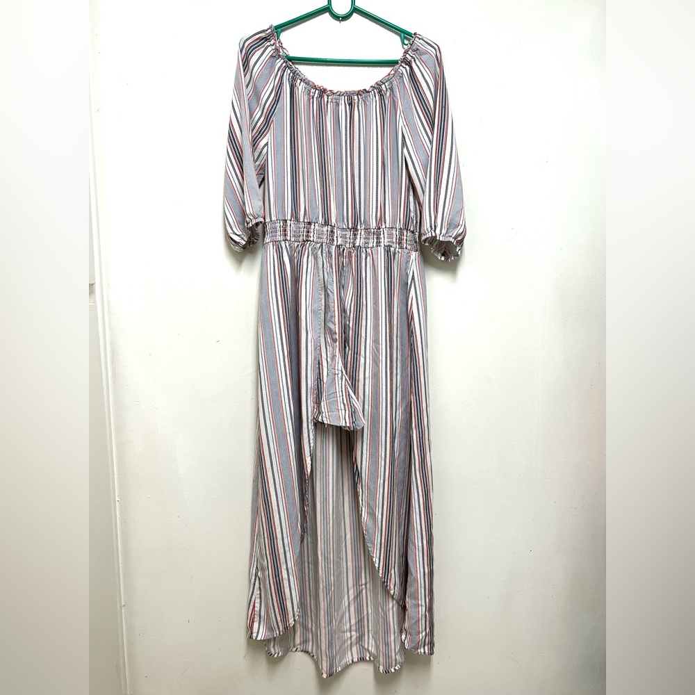 Charming Charlie Jumpsuit Romper with long cover